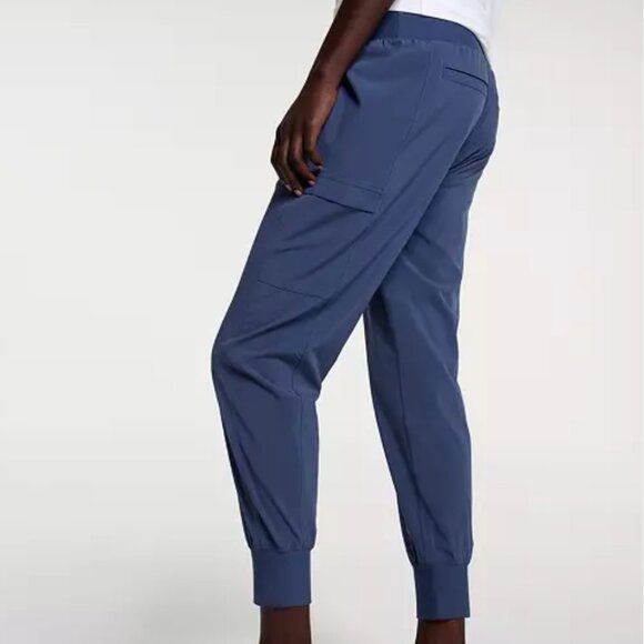 Calia Journey Cargo Joggers Size S Navy Blue Active Athleisure Hike Gorpcore - Picture 1 of 9